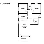 Grosszuegige 3 Schlafzimmer In Bergblick Zentral