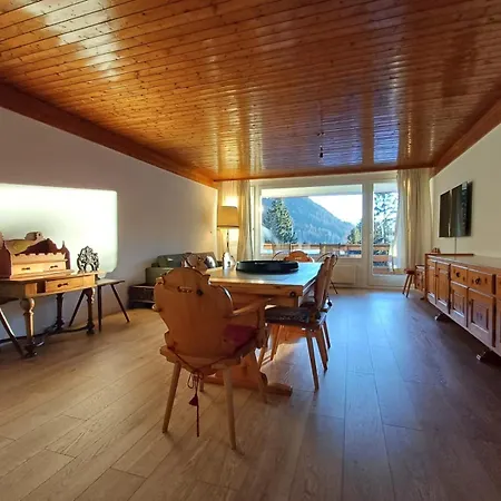 Grosszuegige 3 Schlafzimmer In Bergblick Zentral Apartment Davos